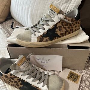 Golden goose Leopard superstars sz37